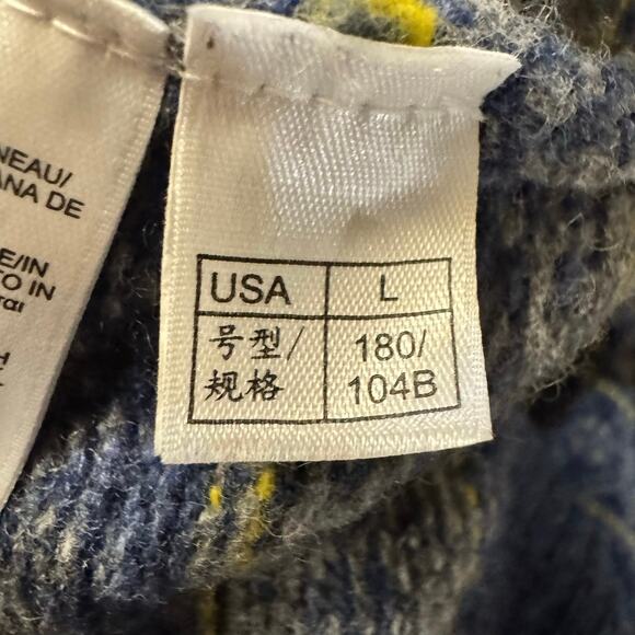 Brooks Brothers 346 Pure Lambswool Fair Isle Men’s Sweater Size Large Preppy - Picture 6 of 6